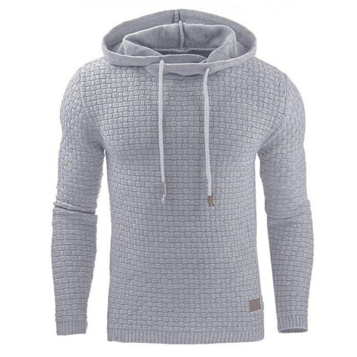 Pullover Herren Kapuze Warm | Robust Freizeit