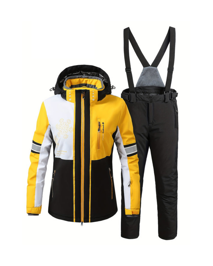 Damen Sportlicher Skianzug | Zweiteilig mit Jacke und Hose
