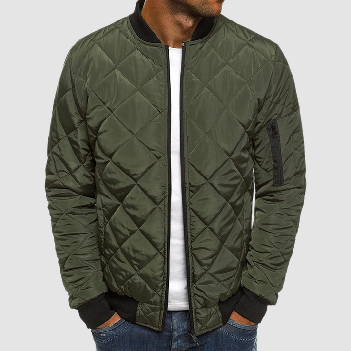 Herren Steppjacke Übergangsjacke | Leicht Gesteppt Klassisch