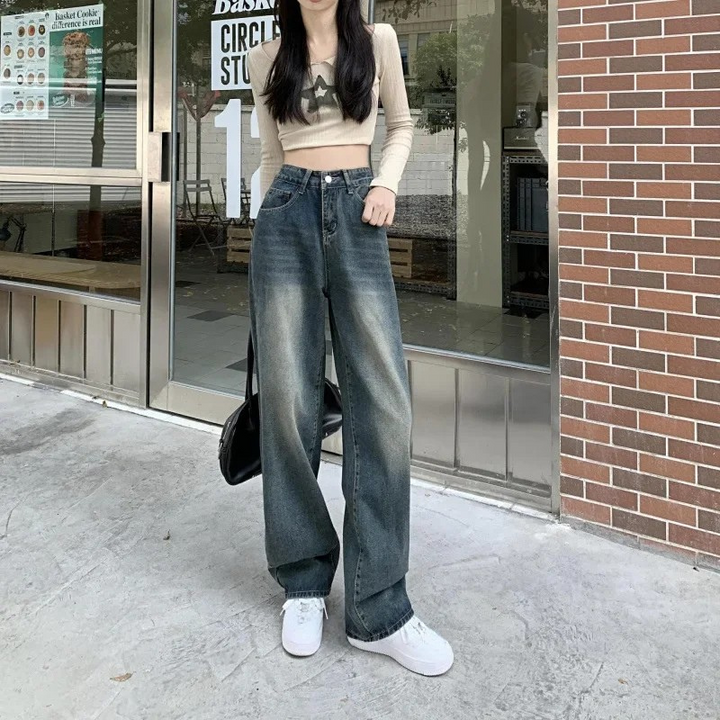 Baggy Jeans Damen | High Waist