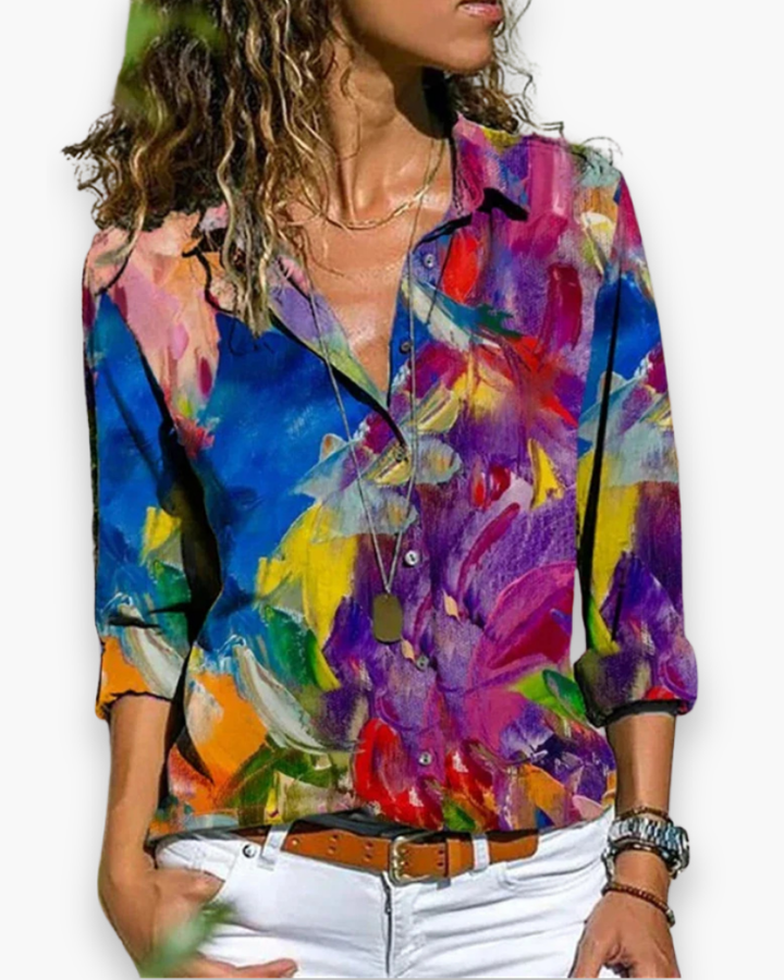 Damen Sommerbluse mit Eleganz | Leicht und Schick