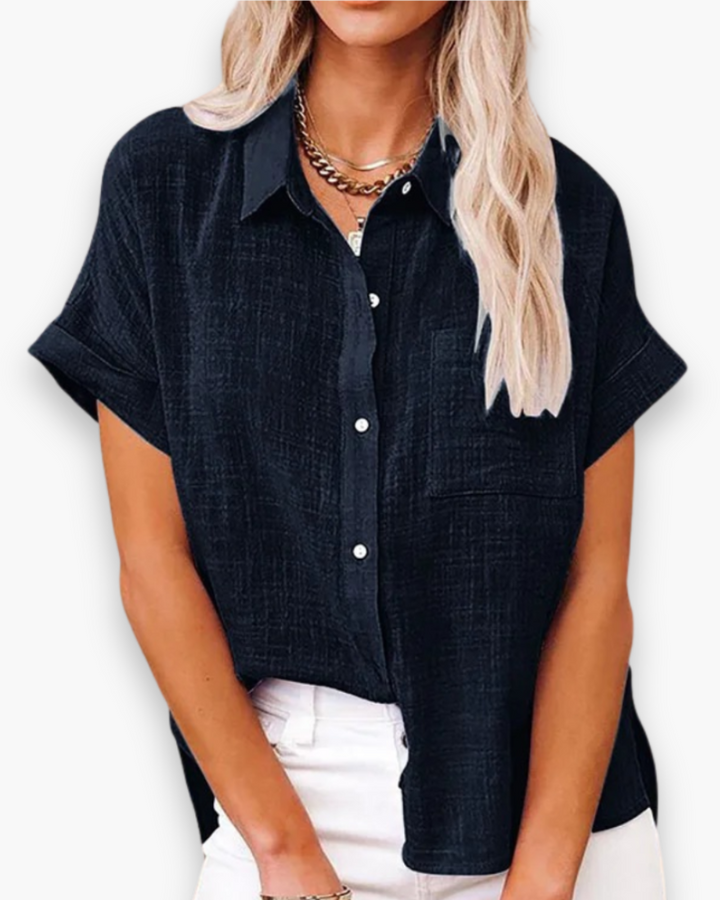 Damen Luftige Sommerbluse | Stilvoll und Bequem
