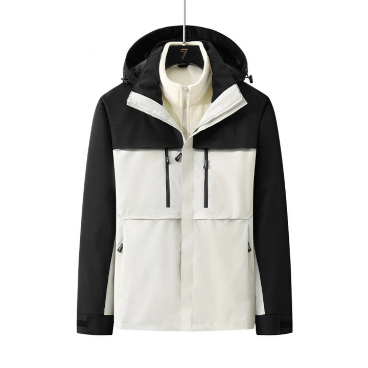 Damen Skijacke | 3-in-1 Winterjacke mit Abnehmbarer Innenjacke