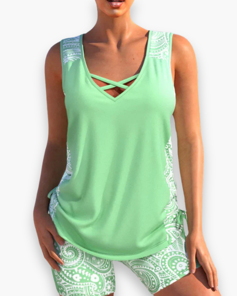 Damen Bauchweg Tankini | Stilvoll und Bequem