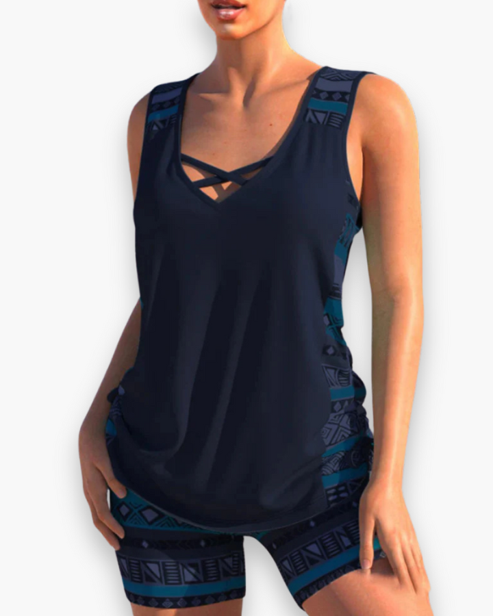 Damen Bauchweg Tankini | Stilvoll und Bequem