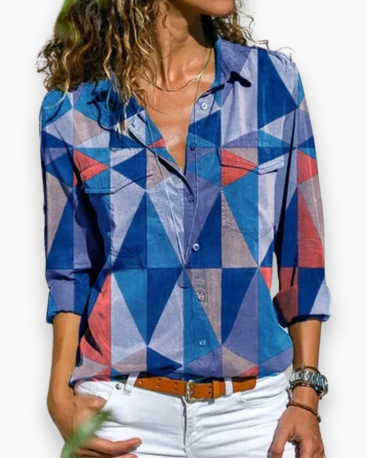 Damen Sommerbluse mit Eleganz | Leicht und Schick