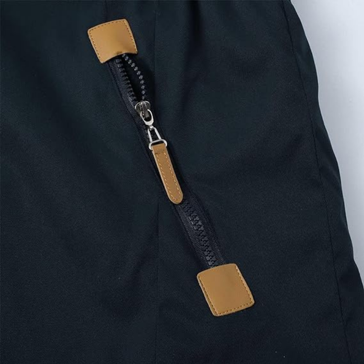 Winterjacke Damen Mit Kapuze | Parka Mit Reißverschluss und Kordelzug