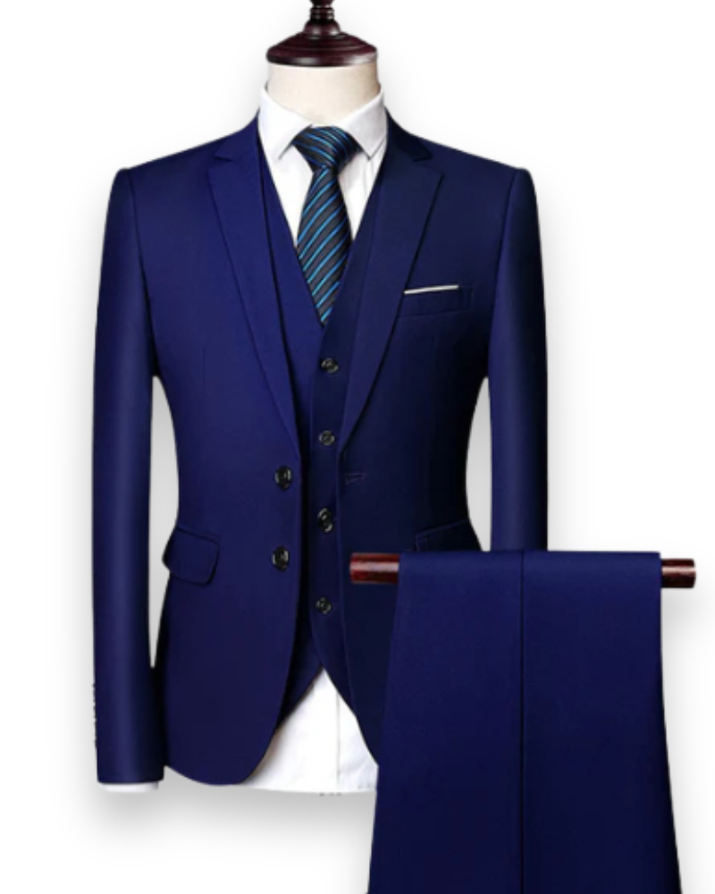 Herren Maßgeschneiderter Anzug 3-teilig | Modern & Elegant für Hochzeit & Anlass