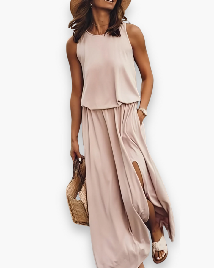 Damen Elegantes Maxikleid | Sommer Maxi Kleid