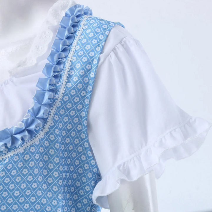 Damen Elegantes Festliches Kleid | Midi Dirndl Kleid
