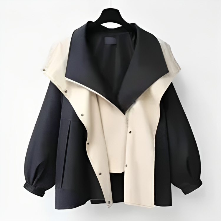 Regenjacke Damen Zweifarbig | Stylisch & Leicht