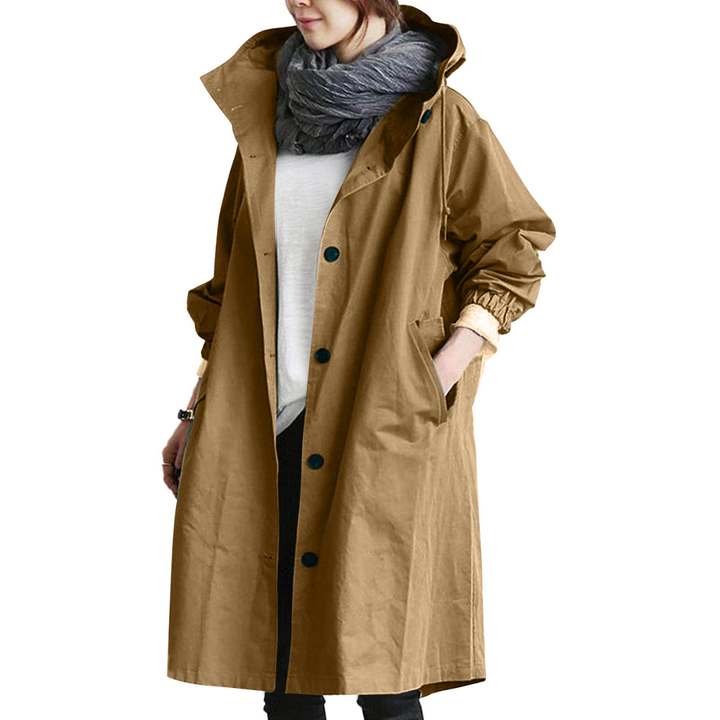 Regenjacke Damen Mit Knopfverschluss | Klassisch & Wetterfest