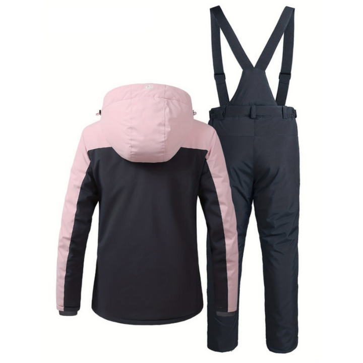 Damen Winter Skianzug | Zweiteilig mit Kapuze und Hose