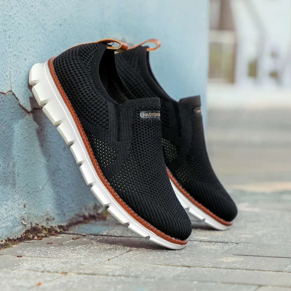 Herren Bequeme Atmungsaktive Slip-on-Schuhe | Modern