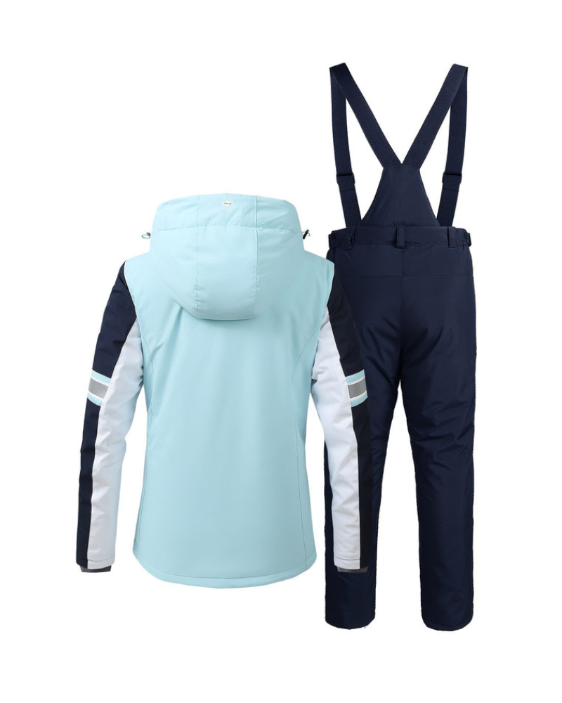 Damen Sportlicher Skianzug | Zweiteilig mit Jacke und Hose