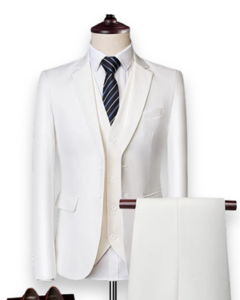 Herren Maßgeschneiderter Anzug 3-teilig | Modern & Elegant für Hochzeit & Anlass