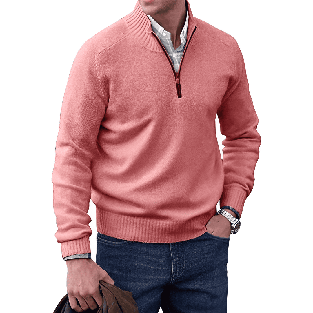 Pullover Herren Reißverschluss Winter | Warm Komfort