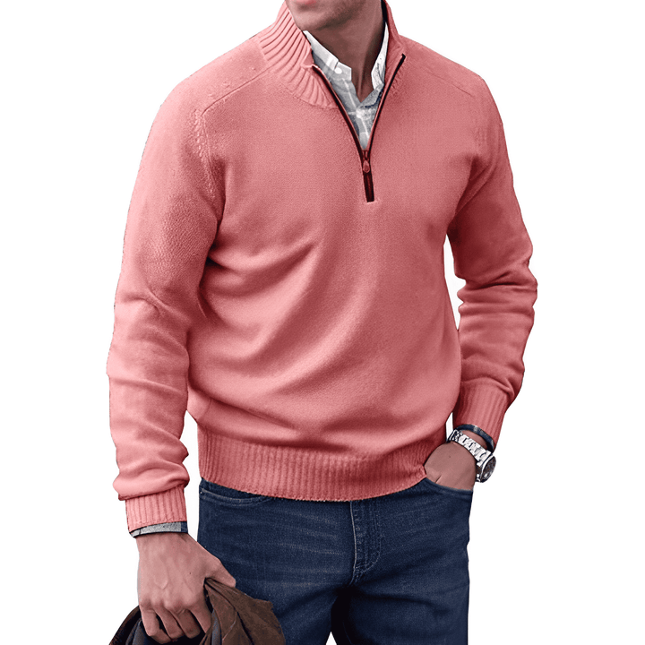 Pullover Herren Reißverschluss Winter | Warm Komfort