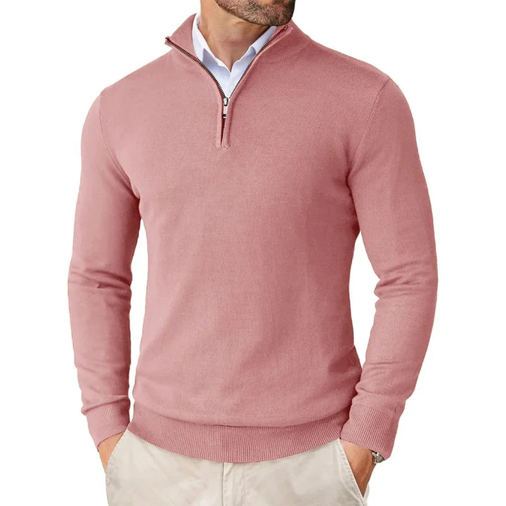 Pullover Herren Strick Reißverschluss | Alltag Komfort
