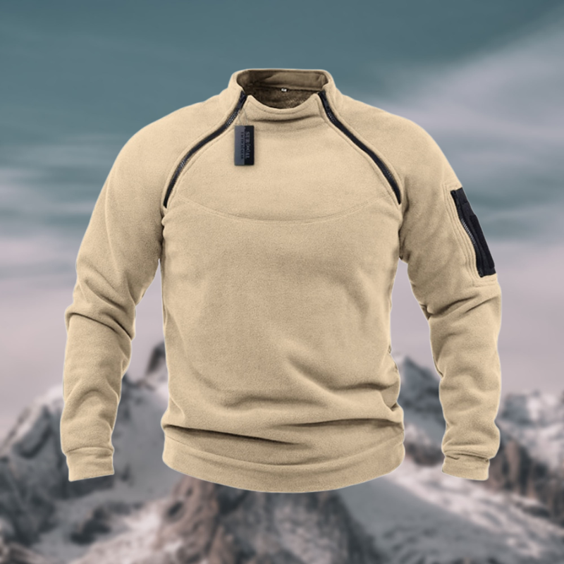 Pullover Herren Fleece Mit Reißverschluss | Outdoor Komfort
