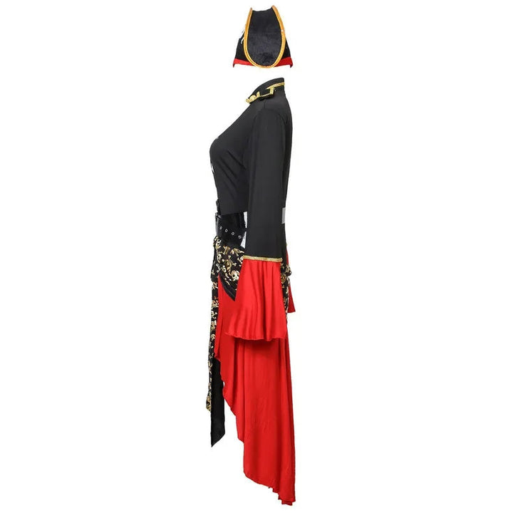 Damen Abenteuerliches Piratenkostüm | Midi für Halloween 2