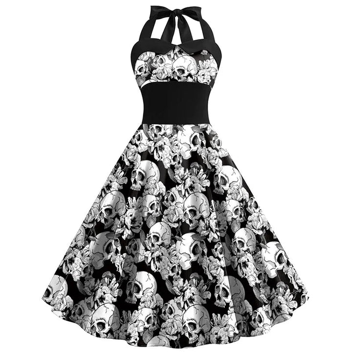 Damen Auffälliges Halloween Kleid | Midi 0
