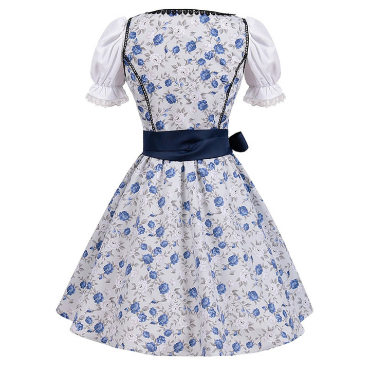 Damen Elegantes Dirndlkleid Mit Bluse | Festliches Trachtenkleid 3
