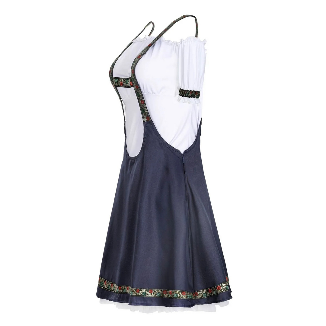 Damen Elegantes Mini Dirndlkleid | Traditionell Modern 3