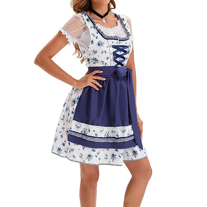 Damen Elegantes Schulterfreies Dirndlkleid | Festlich 1