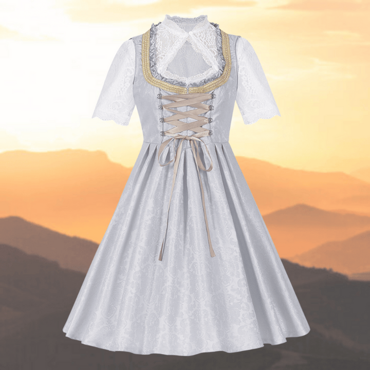 Damen Elegantes Spitzen Trachtenkleid | Midi 0