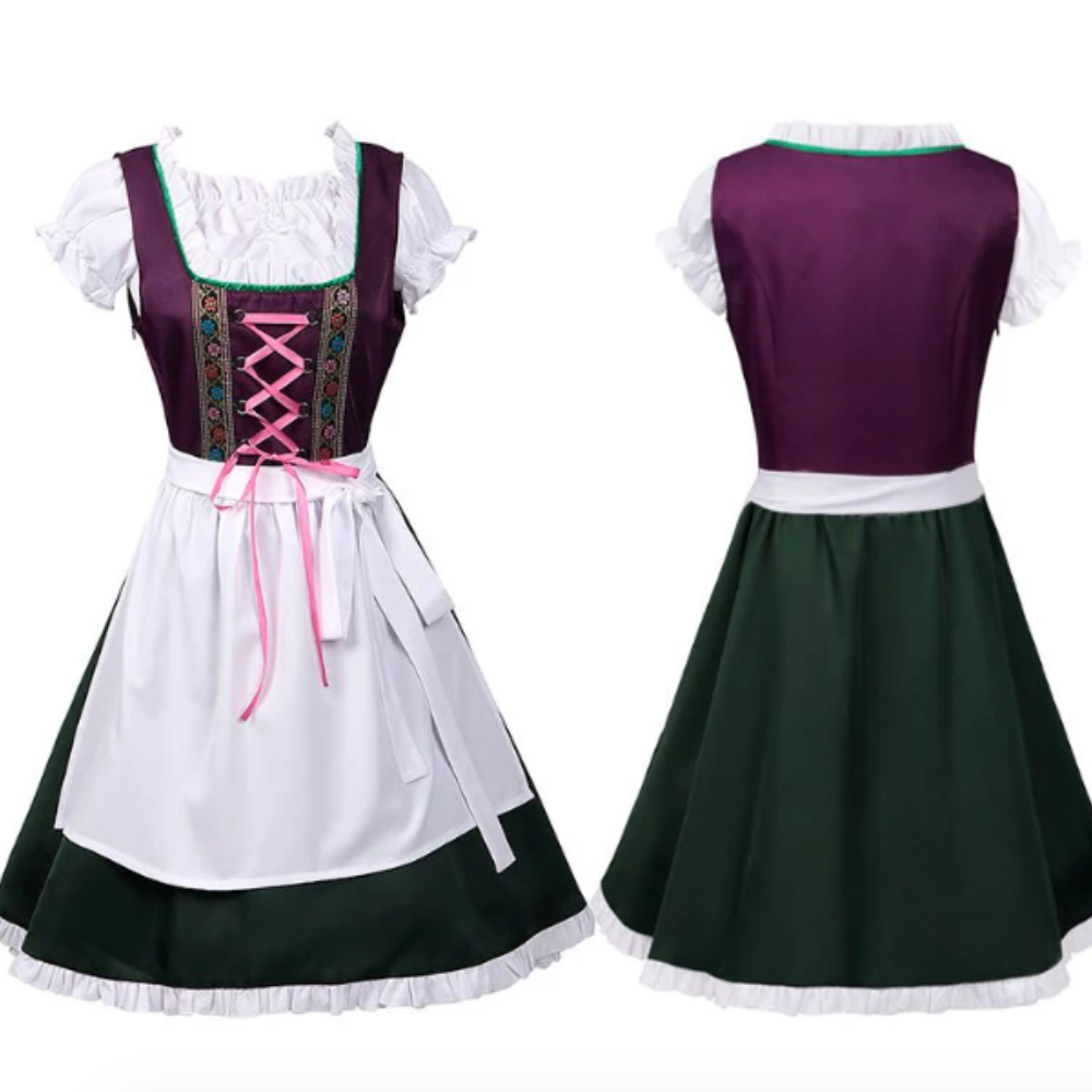 Damen Elegantes Traditionelles Dirndlkleid | Festlich 1