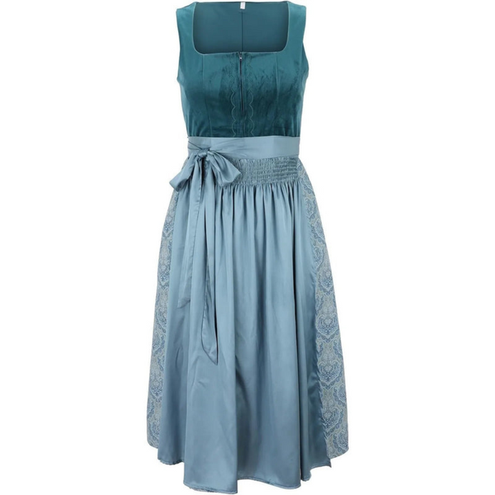 Damen Elegantes Vintage Dirndl Kleid | Festlich 1