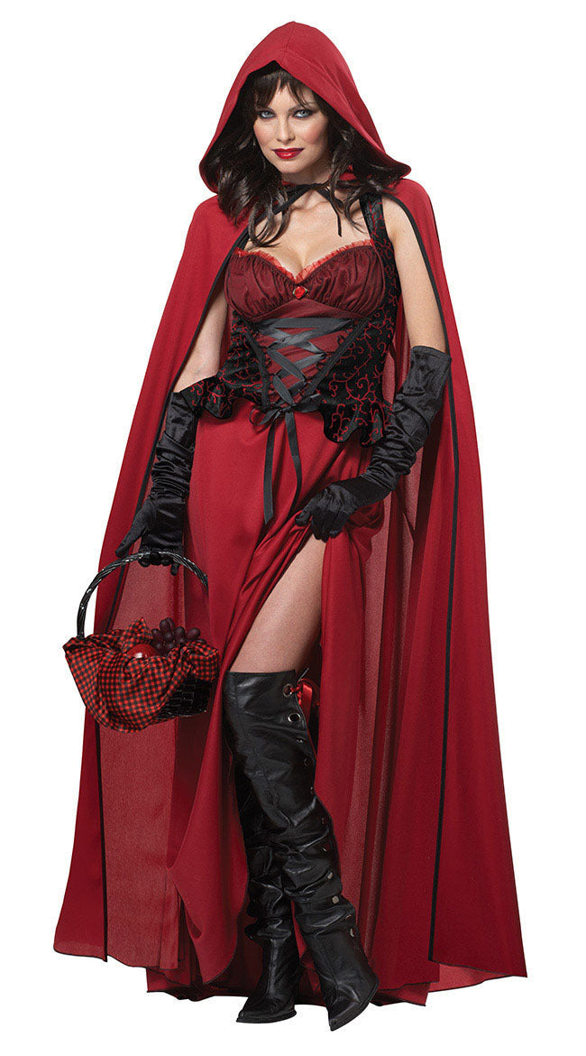 Damen Märchenhaftes Kostüm mit Umhang | Halloween 1