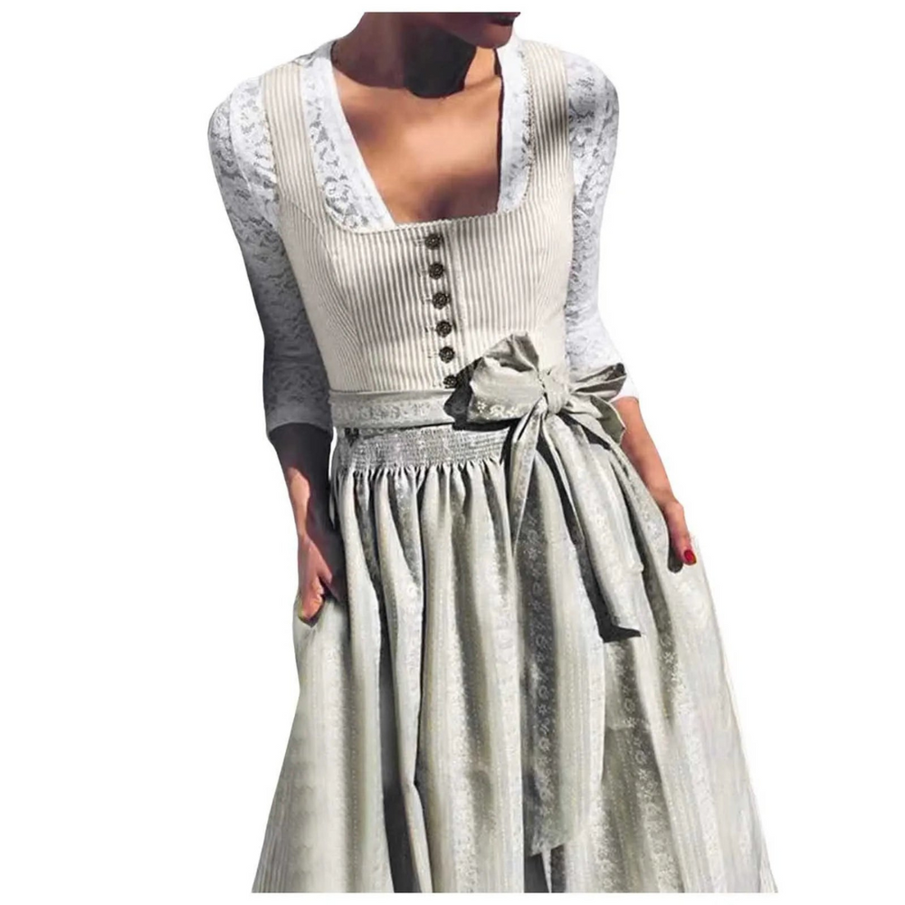Damen Modernes Elegantes Trachtenkleid | Midi 1