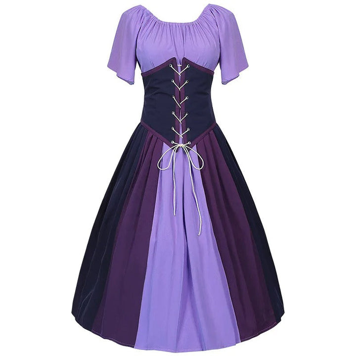 Damen Stilvolles Trachtenkleid | Klassisches Dirndl Kleid mit Puffärmeln 4