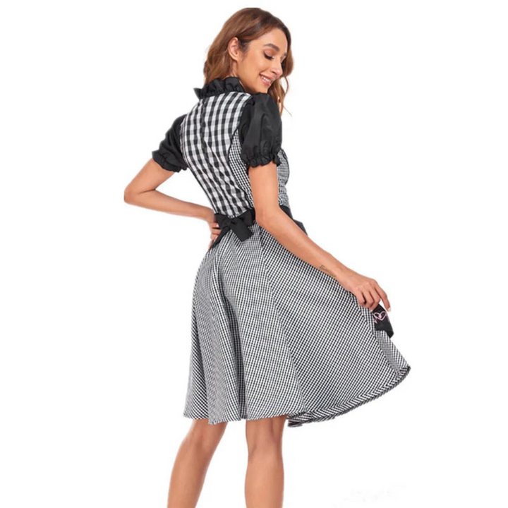 Damen Traditionelles Elegantes Dirndl Kleid | Festlich 1