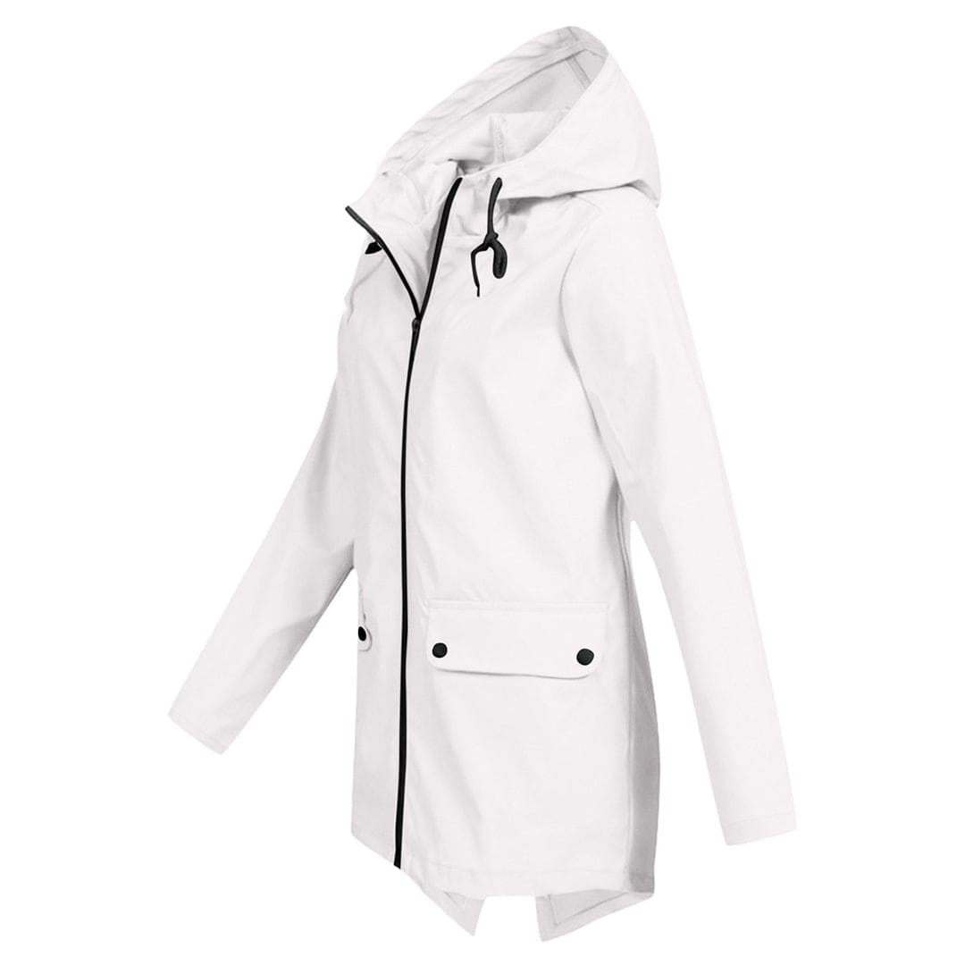 Regenjacke Damen Wasserdicht Mit Kapuze | Leicht & Zeitlos