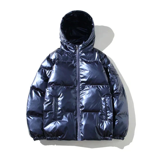 Herren Winterjacke Winddicht | Pufferjacke für Outdoor