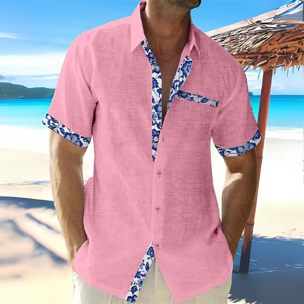 Herren Atmungsaktives Kurzarm Hemd | Sommer Stilvoller Komfort 4