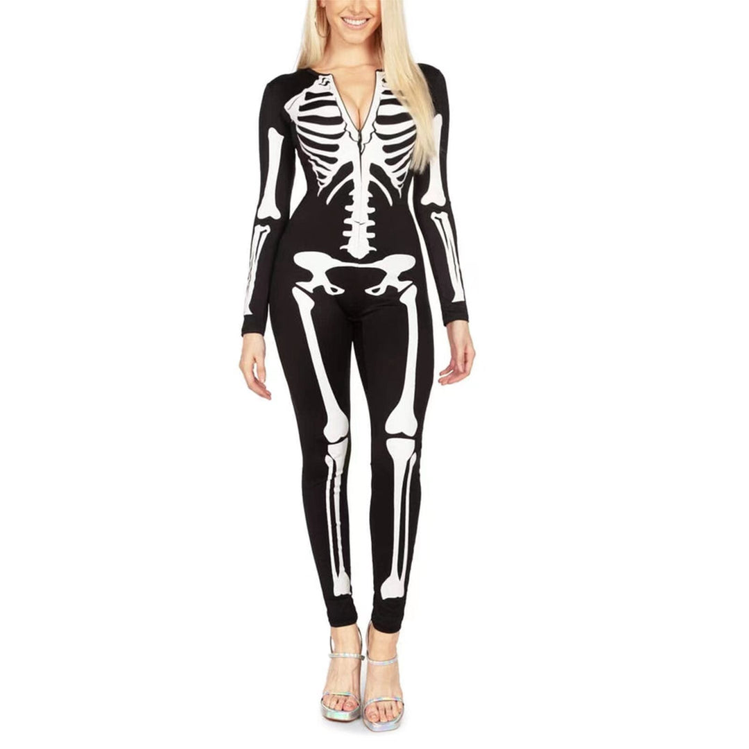 Herren Auffälliges Skelett Kostüm | Halloween Kostüm Herren 0