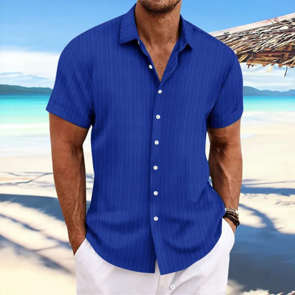 Herren Elegantes Jacquardhemd | Vielseitig und Stilvoll 0