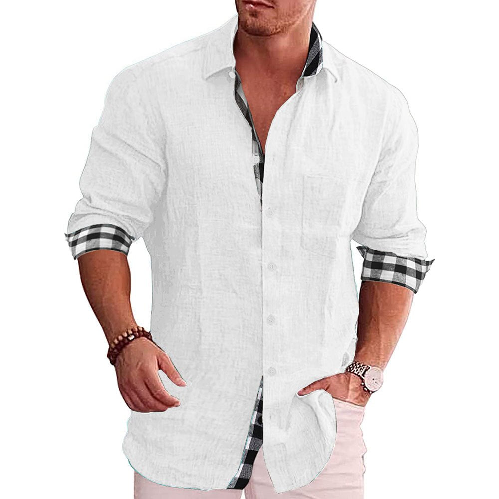 Herren Elegantes Klassisches Hemd | Vielseitig Langarm Hemden 1