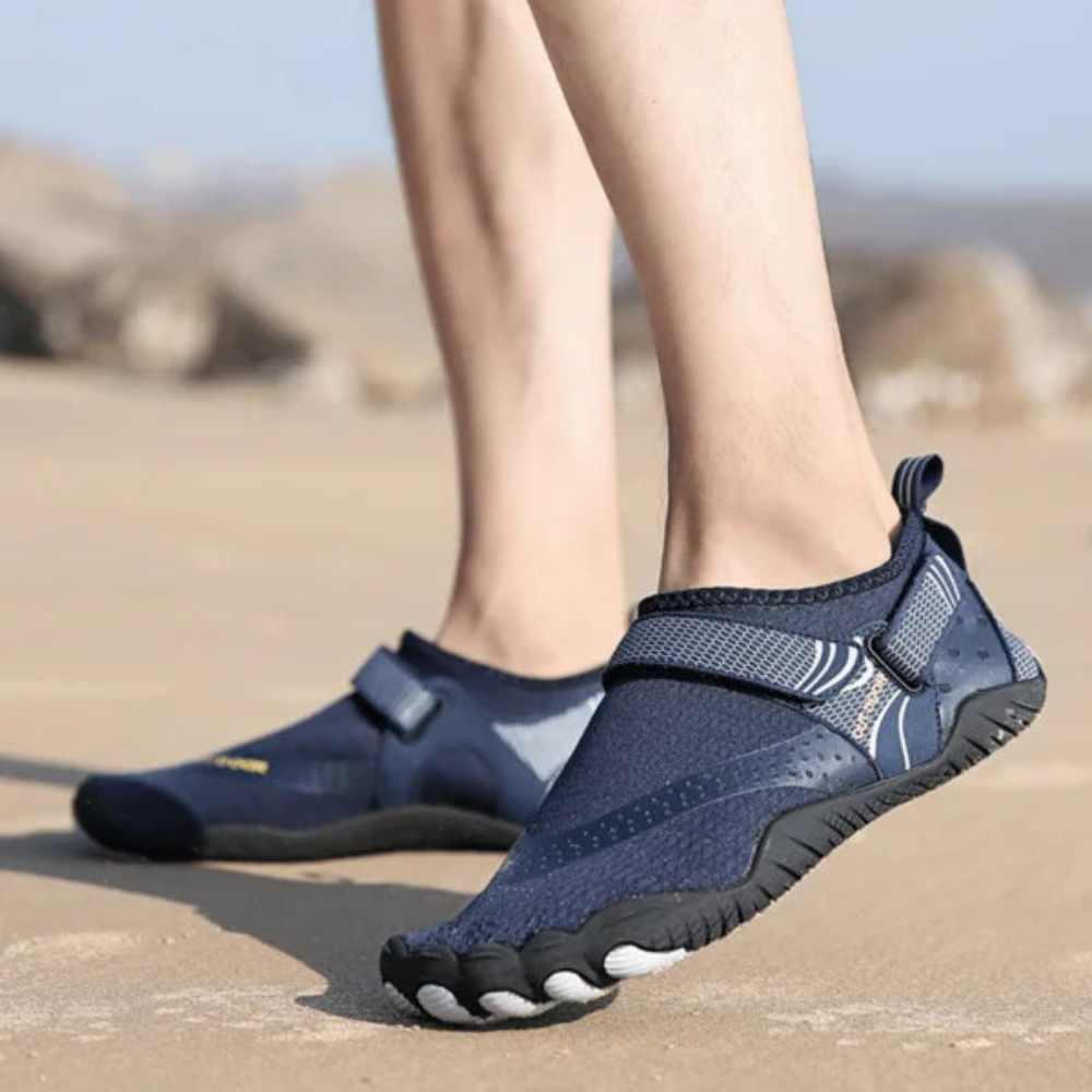 Leichte Rutschfeste Wasserschuhe für Strand und Wassersport – Unisex Barfuß Aquaschuhe 0