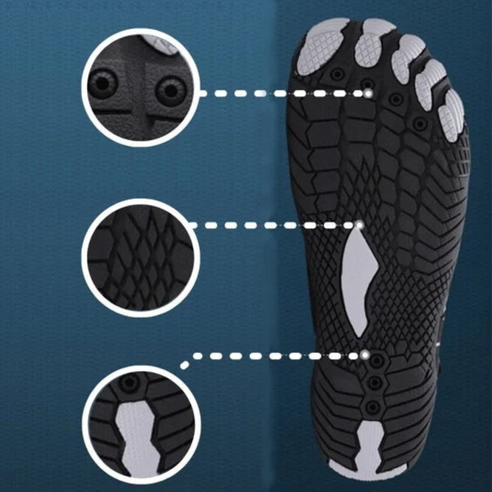 Leichte Rutschfeste Wasserschuhe für Strand und Wassersport – Unisex Barfuß Aquaschuhe 7