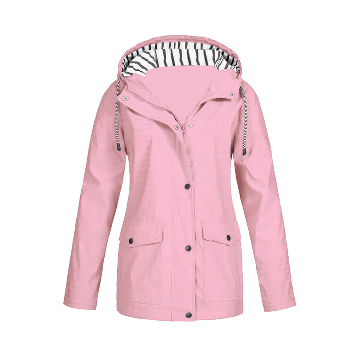 Regenjacke Damen Wasserdicht | Leicht & Mit Kapuze
