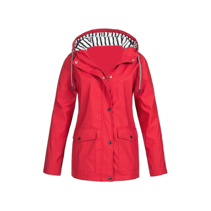 Regenjacke Damen Wasserdicht | Leicht & Mit Kapuze
