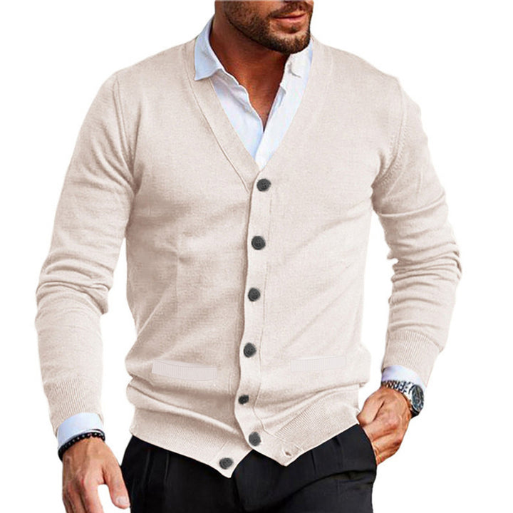 Strickjacke Mit Knöpfen Für Herren | Casual Cardigan Stil