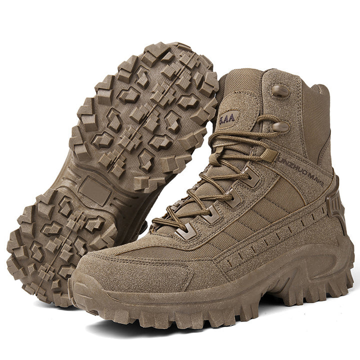 Winterschuhe Herren | Outdoor High Top Stiefel Mit Schnürung