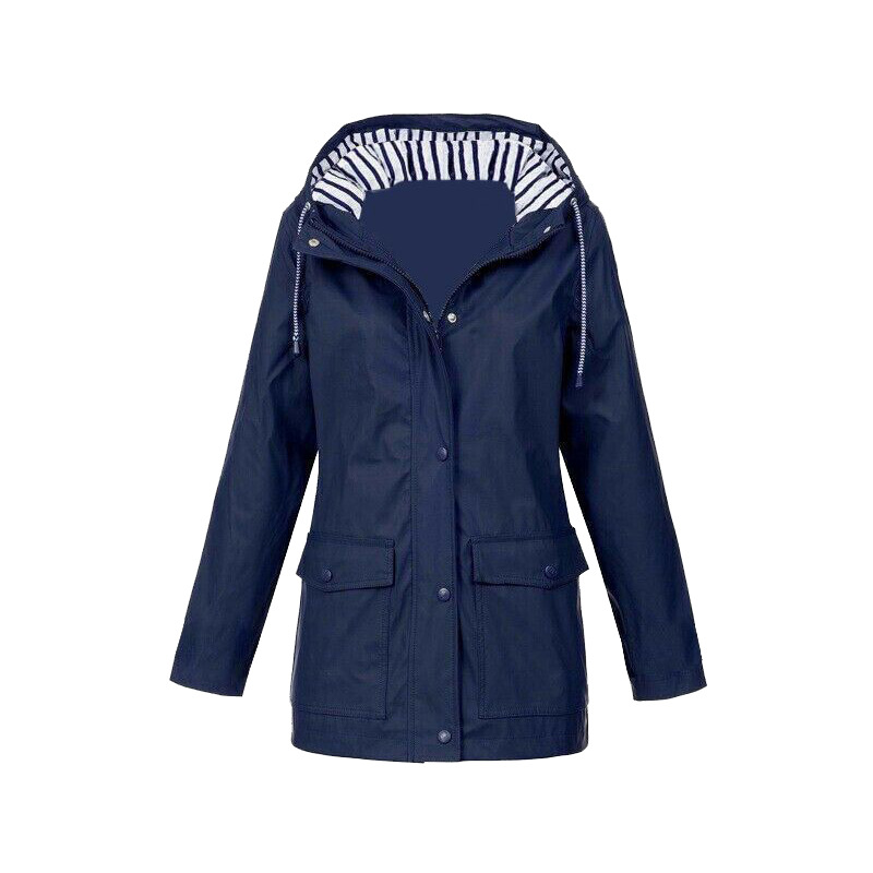Regenjacke Damen Wasserdicht | Leicht & Mit Kapuze