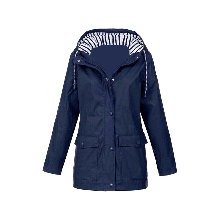 Regenjacke Damen Wasserdicht | Leicht & Mit Kapuze